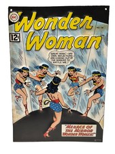Vintage Metal Sign 1962 DC Comics #134 