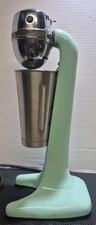 Vintage 1950s Mint Green Hamilton Beach Milkshake Mixer SN 33M 44096 - SEE NOTES picture