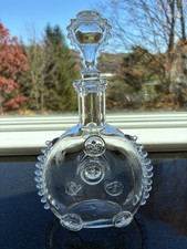 Remy Martin Louis XIII Cognac Empty Bottle and stopper Baccarat Crystal Decanter picture