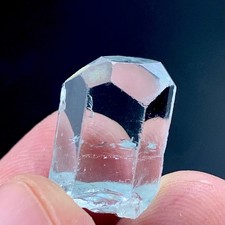 19 CT Natural Diamond Cut Top Quality Aquamarine Crystal From Skardu Pakistan picture