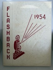 Vintage 1954 Roosevelt High School Yearbook Monticello Indiana -Flashback Annual picture