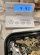 4.4 lb. Lot of Misc. Cut Keys House Business Brass Silver Upcycle Craft Art. picture