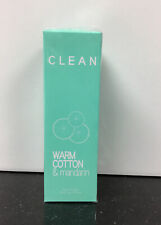 Clean Warm Cotton & Mandarin Eau Fraiche 5.9 Oz New In Box  picture