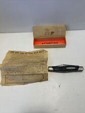 Vintage Buck Model 307 Pocket Knife 3 Blade Stockman Wrangler picture