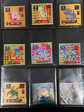 Pokémon Amada Stickers Prism Japanese Holo Lot 29 Charizard, Pickachu, Metwo Mix picture