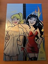 Archie #269 VIRGIN METAL Betty Veronica Good Angel Bad Devil Costume Duo LE picture