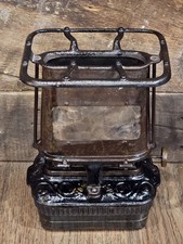 Antique Tom Thumb Improved Lamp Stove Adams Westlake Cast Iron Sad Heater 1878 picture