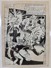 Ghost Rider Original Comic Production Art 🔥🔥🔥 French 1976 Marvel Splash picture