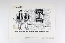 1972 John Fischetti Original Political Cartoon Democratic Primaries Election picture