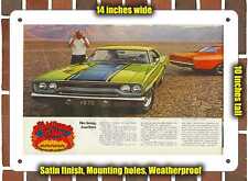 METAL SIGN - 1970 Plymouth Makes It (Sign Variant #18) picture
