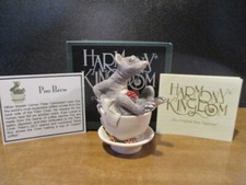 Harmony Kingdom Poo Brew Black Box Series Palm Civet UK Made Box Figurine RARE picture