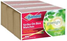 (3 boxes) (300 per box) Diamond Greenlight Strike On Box Matches Use Anywhere picture