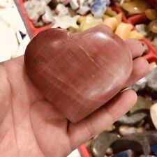 Rouse Calcite Heart Natural Stone Healing Crystal picture