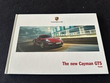 2015 2016 Porsche Cayman GTS Hardcover Brochure Cayman Type-981 US Sales Catalog picture