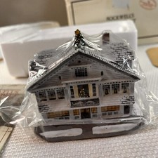 NIB Norman Rockwell's Main Street Sculptures Studio XMAS Village 1988 #82121 picture