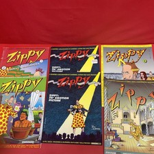 Zippy Comic Lot of 6 #1 #3 #5 #5 #6 #7 Fantagraphics Books Bill Griffith     :3 picture