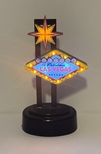 Welcome to Fabulous Las Vegas Nevada Sign with Flashing Lights 6’’ picture