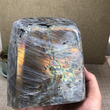 155mm Natural Labradorite Crystal gemstone quartz Polished Specimen 2.18kg A1153 picture