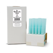 Frugal Smoker Cones - Blue Color Cones (84mm Size) - 50 Cones picture