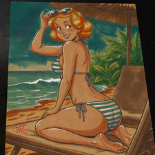 Alice Dennis the Menace Art Print Signed 8.5x11 | Art by Keyeske picture