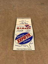 Vintage Zephyr Motor Oil - Matchcover, Matchbook picture
