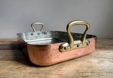Vintage Dehillerin Hammered Copper Roasting Pan – 16 x 12 picture
