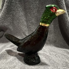 Avon Leather After Shave 5 fl oz Pheasant Decanter Bottle Aftershave.  picture