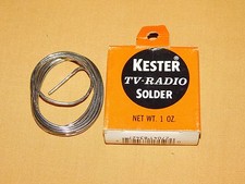 VINTAGE KESTER TV RADIO SOLDER IN BOX picture
