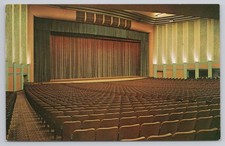 Postcard THE EDWARD C. ELLIOTT HALL OF MUSIC Purdue University West Lafayette IN picture