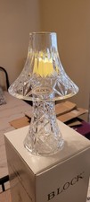 Block 24% Lead Crystal Hurricane (Fairy) Lamp picture