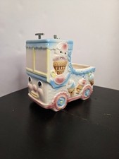 Vintage 1950s Rubens Originals 3445M Musical Ice Cream Truck Planter Japan VTG picture