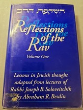 Reflections of the Rav. H/c Jewish Book/Sefer  picture