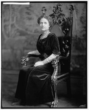 Photo:Mrs. John Garner 1900s Portrait Woman Ornate Chair Studio Portrait picture
