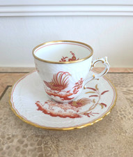 Richard Ginori Siena Rust Rooster Demitasse Espresso Cup & Saucer -- 8 Available picture