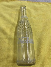 NESBITT'S CALIFORNIA 60s 10OZ SODA POP BOTTLE RARE GLASS LOS ANGELES VTG  picture