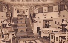 Postcard Lobby at Red Mill Court in El Paso, Texas~129752 picture