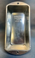 Bake King No. H2 7 5/8 x 3 7/8 x 2 1/4 Loaf Bread Cake Pan Bakeware BakeKing Pan picture