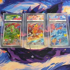 ACE Perfect 10 First Partner Series 3 Hoenn Sequential Set Treecko Torchic picture
