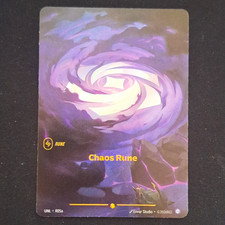 Envar Studio League of Legends Rune Chaos Rune UNL-R05a Non-Sport Card 2026 picture