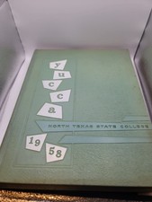 1958 North Texas State University Denton Texas Yucca Yearbook Annual College  picture