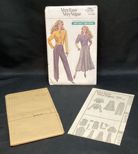 Vtg Vogue Sewing Pattern 7569 (6 8 10) 1989 Uncut - ships free picture