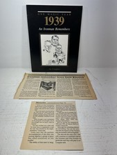One Magic Year - 1939 - An Ironman Remembers - Al Couppee picture