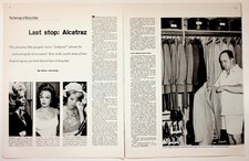Mickey Cohen Gangster Last Stop Alcatraz 1950s Magazine Article Ephemera picture