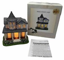 Cracker Barrel Light Up Christmas Victorian House Accent Lighted Building Rare picture