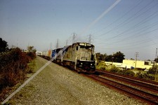 ORIGINAL SLIDE CONRAIL BALLAST EXPRESS C32-8 6614 ð– ° Willoughby, OH picture