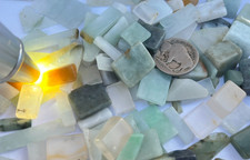 Burmese Type A Jadeite Craft Cuttings 870cts picture