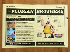 2001 Floigan Bros Episode 1 Sega Dreamcast Vintage Print Ad/Poster Official Art picture