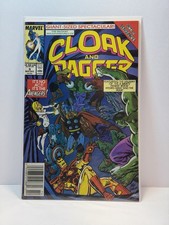 Cloak and Dagger #9 1989 Marvel Newsstand Acts of Vengeance Avengers VF/NM picture