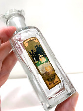 Fine  Antique perfume bottle.  Lady Luxury by J.B.Lynus. Old label.  Est. 1910s picture