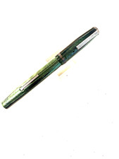 Early top jewel R. Esterbrook fountain pen 9550 Extra FINE nib 3 ridge jewel picture